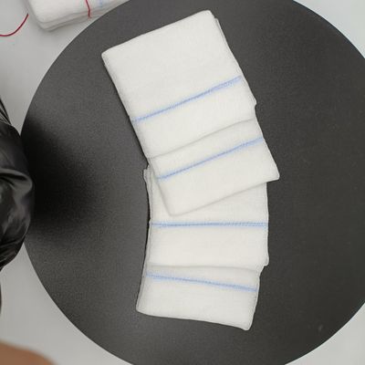 Het Verklaarde 4inch*4inch 100% Katoen Gauze Swab With Detectable X van Ce ISO Ray Thread